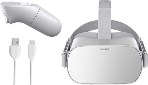 Oculus GO VR Headset (With Controller and Micro USB) - 64GB, B